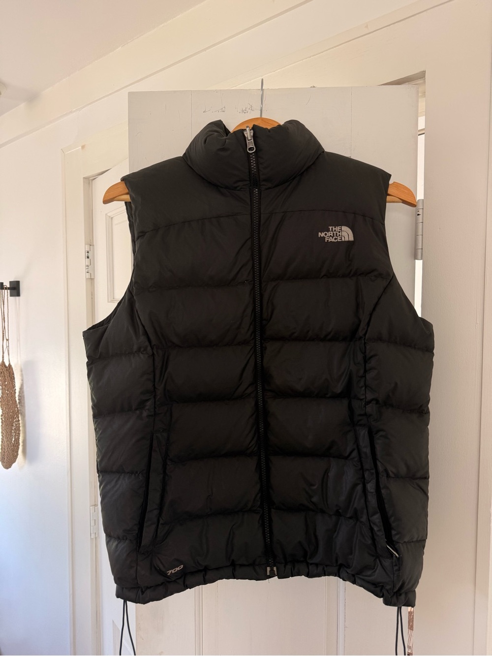 The North Face Women’s Black Down Puffer Vest 700 Nuptse